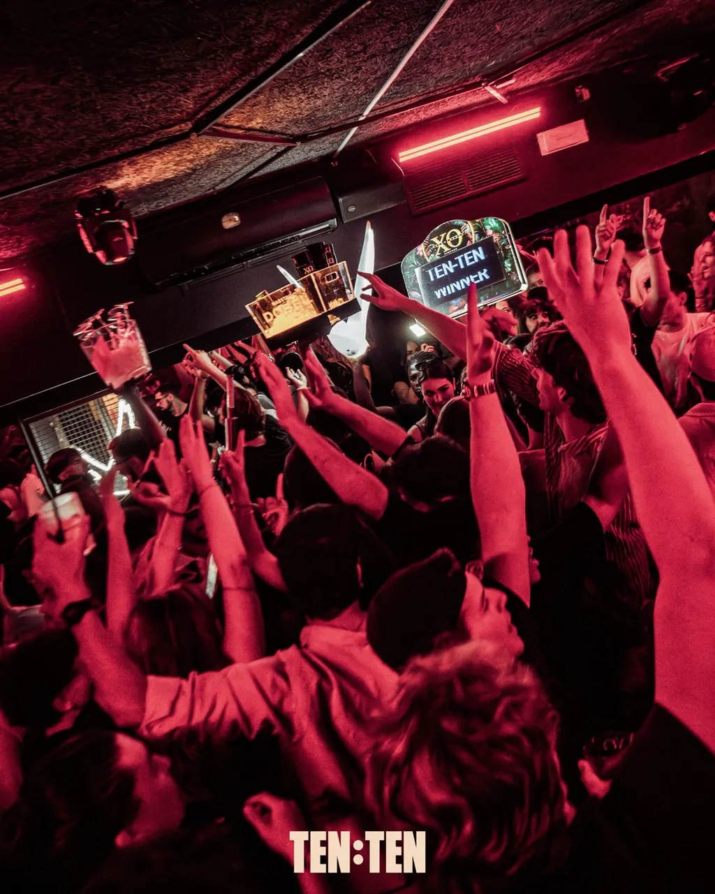 La pista di TEN:TEN all’XO Club & Lounge.